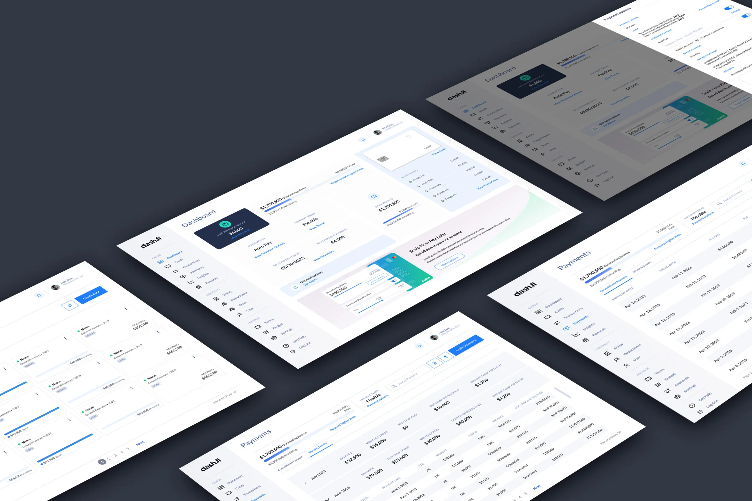 Dash.fi BNPL Interface