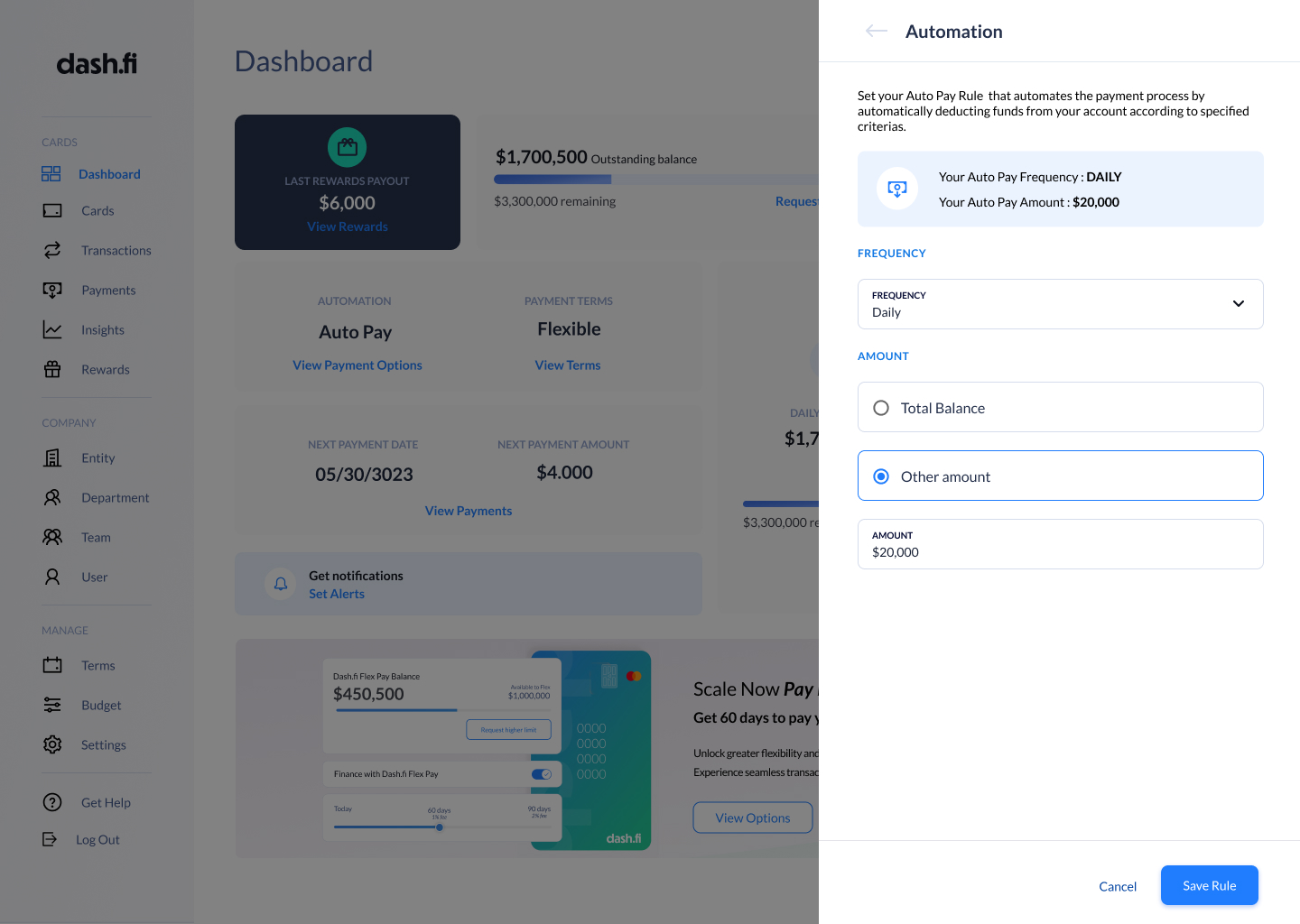 fintech flexible payment ux