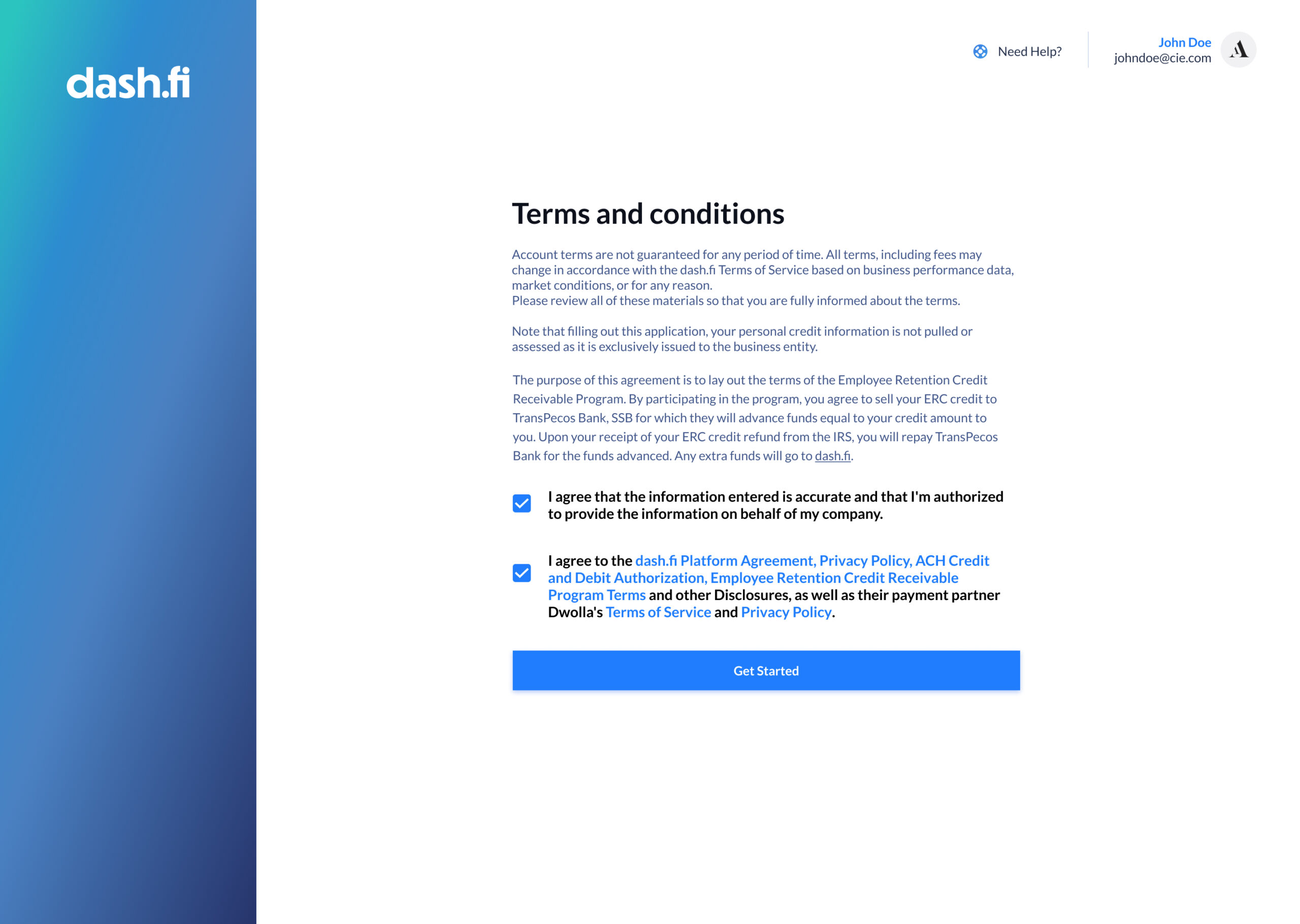 fintech onboarding